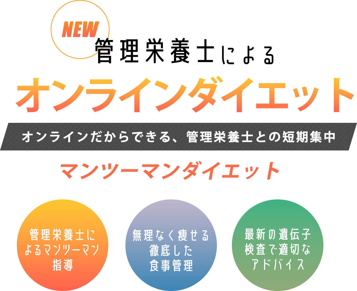 管理栄養士によるオンラインダイエット