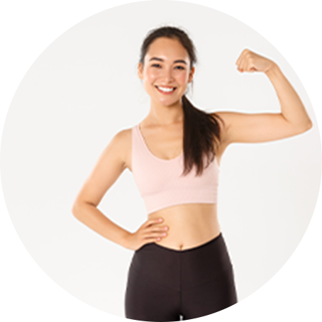 体力・筋力UP、増量：イメージ