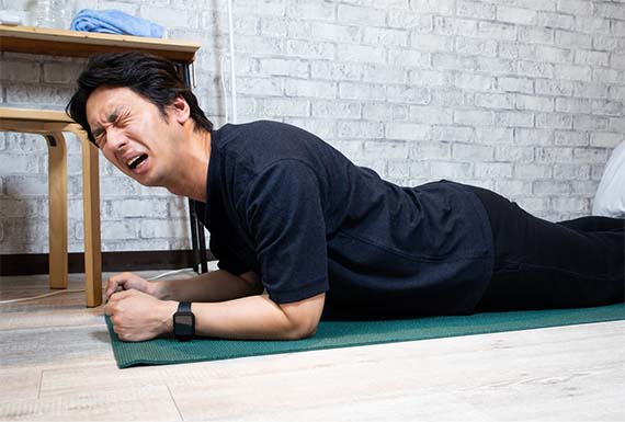 運動が苦手な男性